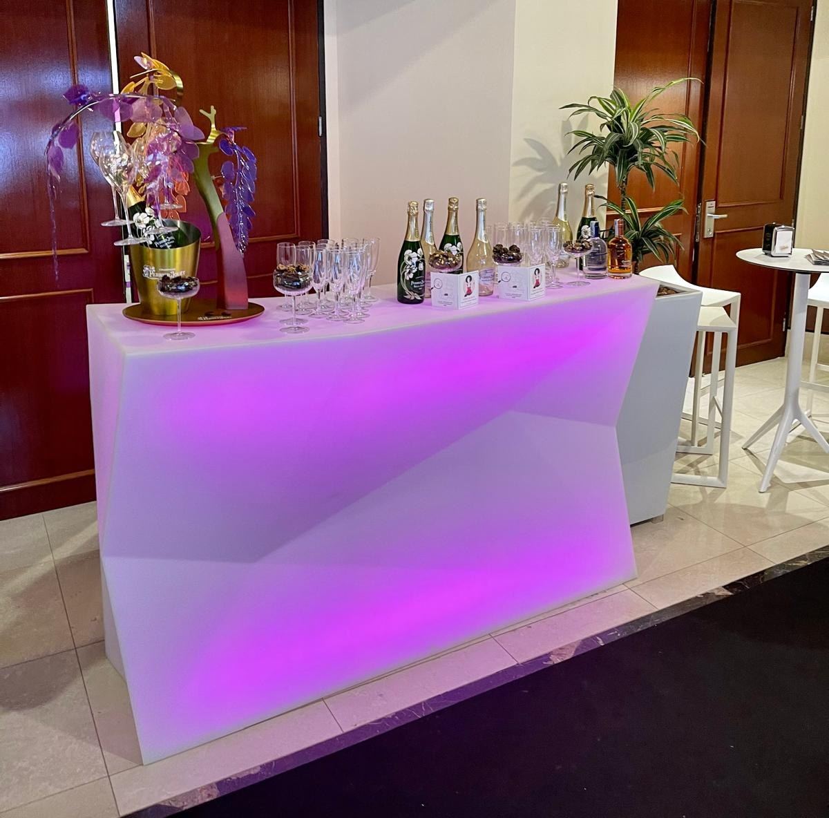 Banco Bar Luminoso LED